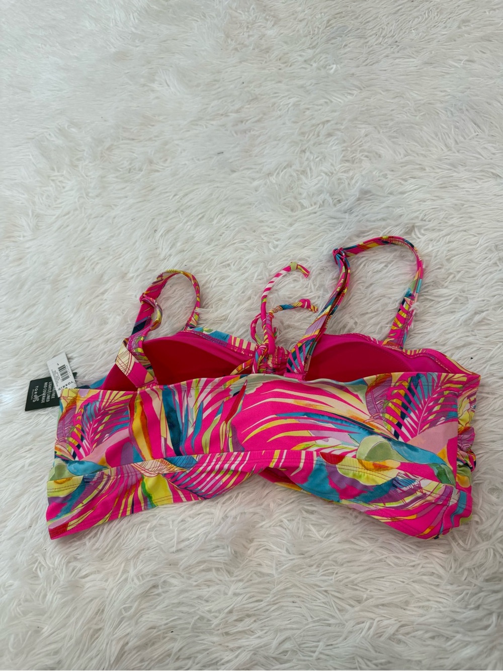 Torrid WIRE-FREE LIGHTLY LINED MID COVERAGE Bikini Top - Picture 7 of 15